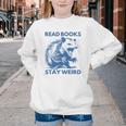 Read Books Stay Weird Youth Crewneck Sweatshirt