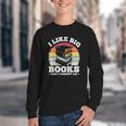 I LIKE BIG BOOKS AND I CANNOT LIE Book Lover Print Youth Crewneck Sweatshirt