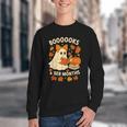 Books And BER Months Fall Librarian Reading Halloween Youth Crewneck Sweatshirt