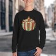 Christmas Book Ornament Lights Holiday Reading Lover Teacher Youth Crewneck Sweatshirt