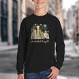 I'm Booked Tonight Floral Books Cozy Reading Graphic Youth Crewneck Sweatshirt