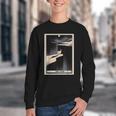 Tarot Cards Guide Book Esoteric Mysticism Clothing The Fool Tarot Card -Adults & Kids Small Short Sleeve Crew Neck Classic Fit Youth Crewneck Sweatshirt