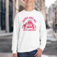 Books Are My Love Language Valentine Book Lover Youth Crewneck Sweatshirt