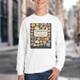 Composition Notebook Costume Teacher Matching Halloween Book Youth Crewneck Sweatshirt Composition Notebook Costume Teacher Matching Halloween Book Youth Crewneck Sweatshirt