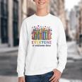 Everyone Is Welcome Here Floral Book LGBT Pride Equality Youth Crewneck Sweatshirt