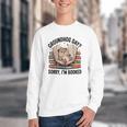 Groundhog Day Librarian Book Lover Reader Library Youth Crewneck Sweatshirt