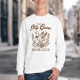 Reading Book Lover Bookish Librarian Silly Goose Book Club Youth Crewneck Sweatshirt