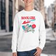 Retro Book Girl Summer For Women Beach Reading Youth Crewneck Sweatshirt Retro Book Girl Summer For Women Beach Reading Youth Crewneck Sweatshirt