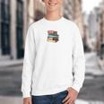Retro Sometimes I Think I Read Too Much For Book Lover Youth Crewneck Sweatshirt