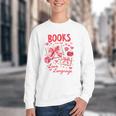 Valentines Book Lover Romance Books Are My Love Language Youth Crewneck Sweatshirt Valentines Book Lover Romance Books Are My Love Language Youth Crewneck Sweatshirt