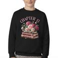 13th Birthday Chapter 13 Birthday Shirt Girls Book Lover Youth Crewneck Sweatshirt