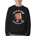 This Is My Book Character Costume- Dabbing Book Kids Youth Crewneck Sweatshirt This Is My Book Character Costume- Dabbing Book Kids Youth Crewneck Sweatshirt