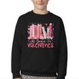 All Booked For Valentine Book Reading Women Girl Teacher Youth Crewneck Sweatshirt