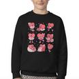 All Booked For Valentine Book Teacher Kids Girls Boys Youth Crewneck Sweatshirt All Booked For Valentine Book Teacher Kids Girls Boys Youth Crewneck Sweatshirt