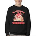 Booked For Valentine Books Lover Bookworm Librarian Teacher Youth Crewneck Sweatshirt Booked For Valentine Books Lover Bookworm Librarian Teacher Youth Crewneck Sweatshirt