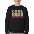 Bookworm Cool Kids Read Books Book Lover Reading Youth Crewneck Sweatshirt Bookworm Cool Kids Read Books Book Lover Reading Youth Crewneck Sweatshirt