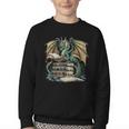 Bookworm Dragons Reading Book Dragons And Books Youth Crewneck Sweatshirt Bookworm Dragons Reading Book Dragons And Books Youth Crewneck Sweatshirt