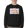 Certified Bookish Baddie Cute Book Lover Youth Crewneck Sweatshirt
