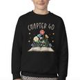 Chapter 40th Birthday Bookworm 40 Years Old For Book Lovers Youth Crewneck Sweatshirt