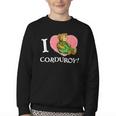 Corduroy I Heart Corduroy Teddy Bear Retro Children's Book Youth Crewneck Sweatshirt Corduroy I Heart Corduroy Teddy Bear Retro Children's Book Youth Crewneck Sweatshirt