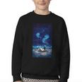 Cosmic Botanical Book Lover Reading Youth Crewneck Sweatshirt Cosmic Botanical Book Lover Reading Youth Crewneck Sweatshirt