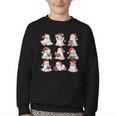 Cute Read More Booooooks Ghost Read More Books Christmas Youth Crewneck Sweatshirt Cute Read More Booooooks Ghost Read More Books Christmas Youth Crewneck Sweatshirt