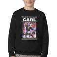 Dungeon Crawler Carl Vintage Paperback Illustration Book Youth Crewneck Sweatshirt