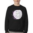 All My Favorite People Are Imaginary Book Lover Idea Youth Crewneck Sweatshirt
