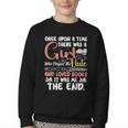 Flute Player Book Lover Flutist Marching Band Musician Flute Youth Crewneck Sweatshirt
