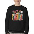 Fund Science Not Billionaires Books Support Scientist Youth Crewneck Sweatshirt