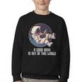 Good Book Is Out Of This World Astronaut Space Youth Crewneck Sweatshirt Good Book Is Out Of This World Astronaut Space Youth Crewneck Sweatshirt