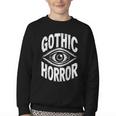 Gothic Classic Horror Thriller Book Movie Film Halloween Youth Crewneck Sweatshirt Gothic Classic Horror Thriller Book Movie Film Halloween Youth Crewneck Sweatshirt