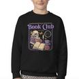 Introverted Romance Unapologetically Anti-Social Book Club Youth Crewneck Sweatshirt
