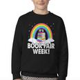 It's Book Fair Week Librarian Library Literacy Reading Youth Crewneck Sweatshirt