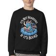It's Not Hoarding If It's Books Youth Crewneck Sweatshirt