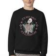 It's Not Smut It's Literature Dark Romance Smut Book Lover Youth Crewneck Sweatshirt