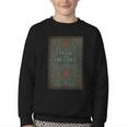 Jane Austen Pride And Prejudice Cover Mr Darcy Book Lovers Youth Crewneck Sweatshirt
