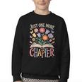 Just One More Chapter Reading Book Lover Youth Crewneck Sweatshirt Just One More Chapter Reading Book Lover Youth Crewneck Sweatshirt