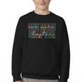Just One More Chapter Retro Bookworm Book Lover Youth Crewneck Sweatshirt