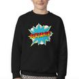 Kids Boys Benjamin Name Personalized Superhero Comic Book Youth Crewneck Sweatshirt Kids Boys Benjamin Name Personalized Superhero Comic Book Youth Crewneck Sweatshirt