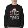 Most Likely To Read A Book On Christmas Family Matching Xmas Youth Crewneck Sweatshirt Most Likely To Read A Book On Christmas Family Matching Xmas Youth Crewneck Sweatshirt