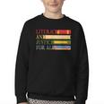 Literacy And Justice For All Reading Book Club Librarian Youth Crewneck Sweatshirt