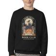 Literary Salem Witch Book Club All Witches Welcome Youth Crewneck Sweatshirt