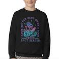 I Look Better Bent Over A Book Smut Reader Bookish Youth Crewneck Sweatshirt