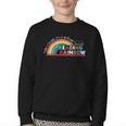 Take A Look A Book Vintage Reading Librarian Rainbow Youth Crewneck Sweatshirt Take A Look A Book Vintage Reading Librarian Rainbow Youth Crewneck Sweatshirt