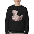 Marie Antoinette Reading A Book Youth Crewneck Sweatshirt