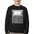 Matching Group Halloween Teacher Composition Book Notebook Youth Crewneck Sweatshirt