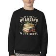 Not Hoarding If It's Books Reader Book Nerd Book Reading Youth Crewneck Sweatshirt