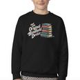 The Original Handheld Device Book Fair Book Lover Youth Crewneck Sweatshirt