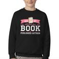 Published Author Ask Me About My Book Youth Crewneck Sweatshirt
